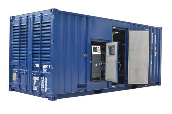 1250KVA Perkins Silent Diesel Generator 50hz 1500rpm per la Banca di industria