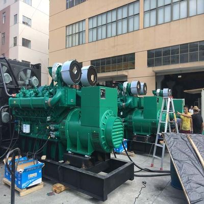 generatore diesel di 2500kva 2000kw alimentato raffreddamento ad acqua del motore di Yuchai