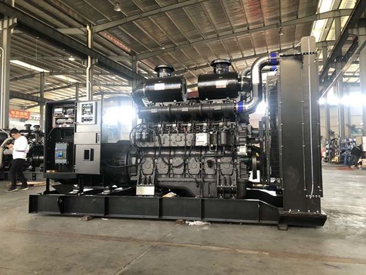 Industriale originale Baudouin Diesel Generator Set silenzioso 1200kw del motore