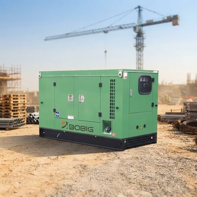 Generatore Diesel Silenzioso per Uso Intensivo che Offre Potenza Stabile ed Efficienza nei Consumi per Cantieri Edili